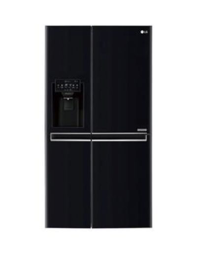 Lg Gsl761Wbxv Usa Style Fridge Freezer With Non-Plumbed Water &Amp; Ice Dispenser - Black Lg Gsl761Wbxv Usa Style Fridge Freezer With Non-Plumbed Water &Amp; Ice Dispenser - Black